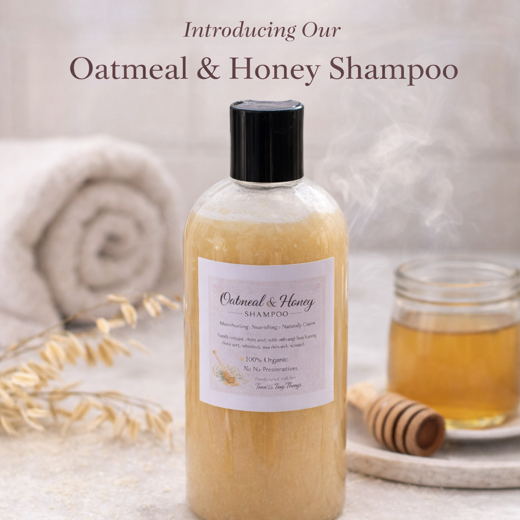 Introducing Our Oatmeal & Honey Shampoo