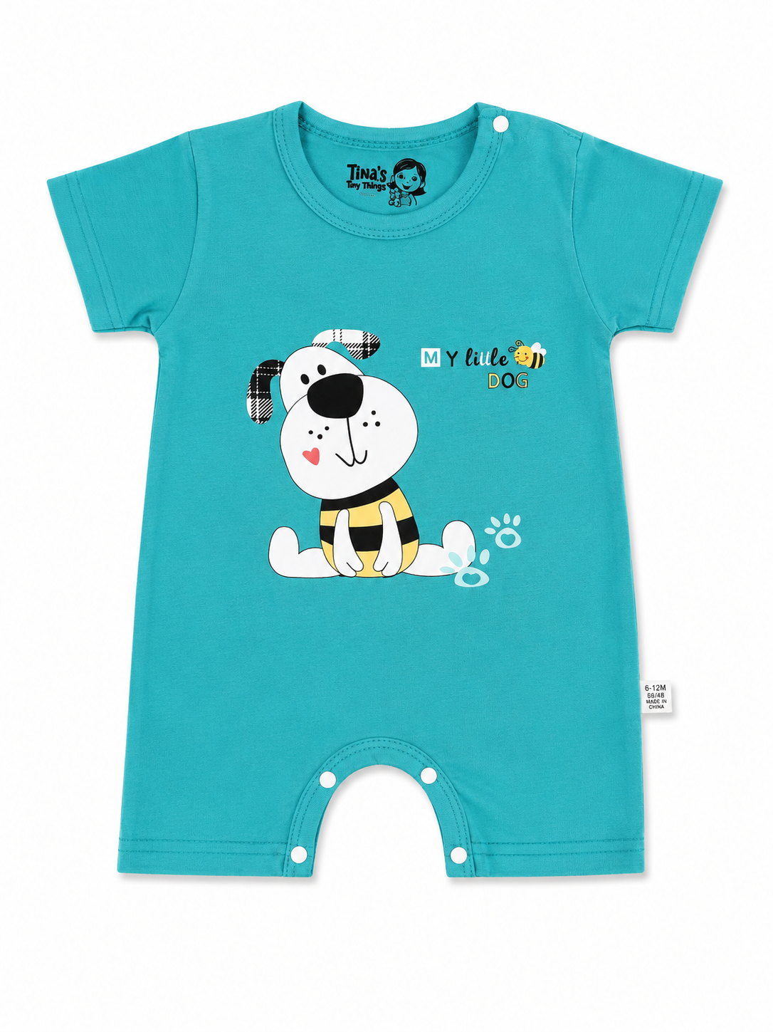 Buzzin' Puppy Love Romper
