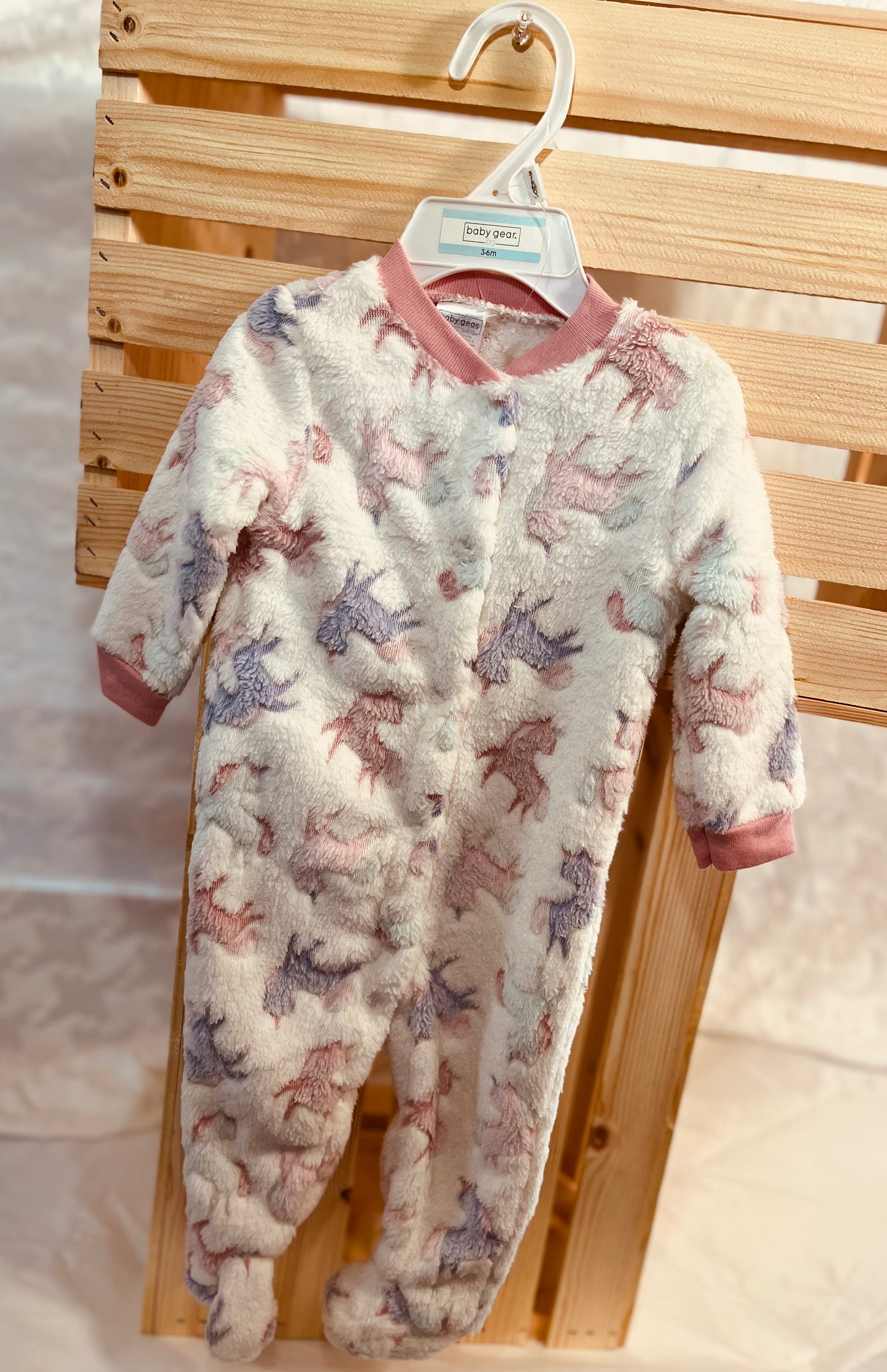 Magical Dreams Fleece Unicorn Footed Sleeper – Baby Girl Pajamas