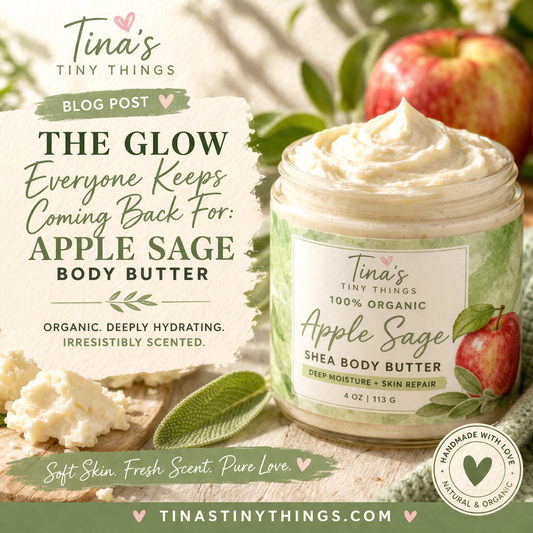 🍏 The Glow Everyone Keeps Coming Back For: Apple Sage Body Butter