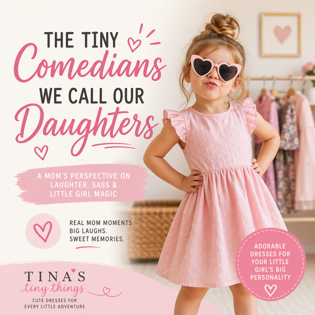 The Tiny Comedians We Call Our Daughters 💕