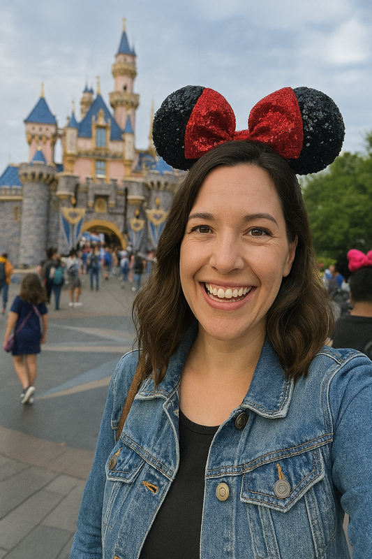 From Castle Dreams to Shopify Streams: Our Magical Day at Disneyland & My First Sale!