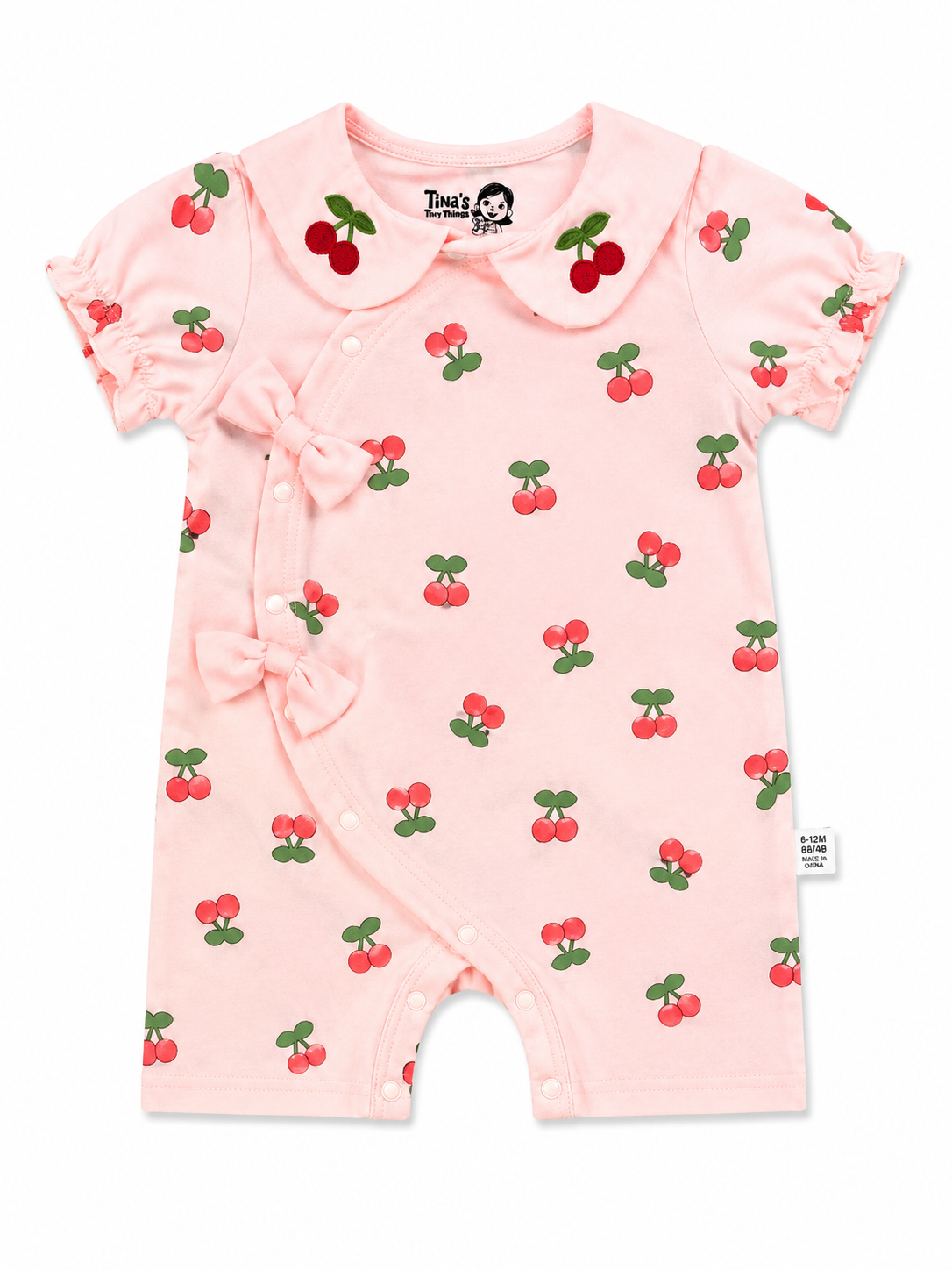 Cherry Sweetheart Romper