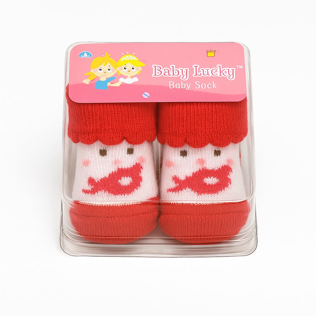 Baby Lucky Newborn Socks – Candy Pop Pastel Edition (0–6 Months)