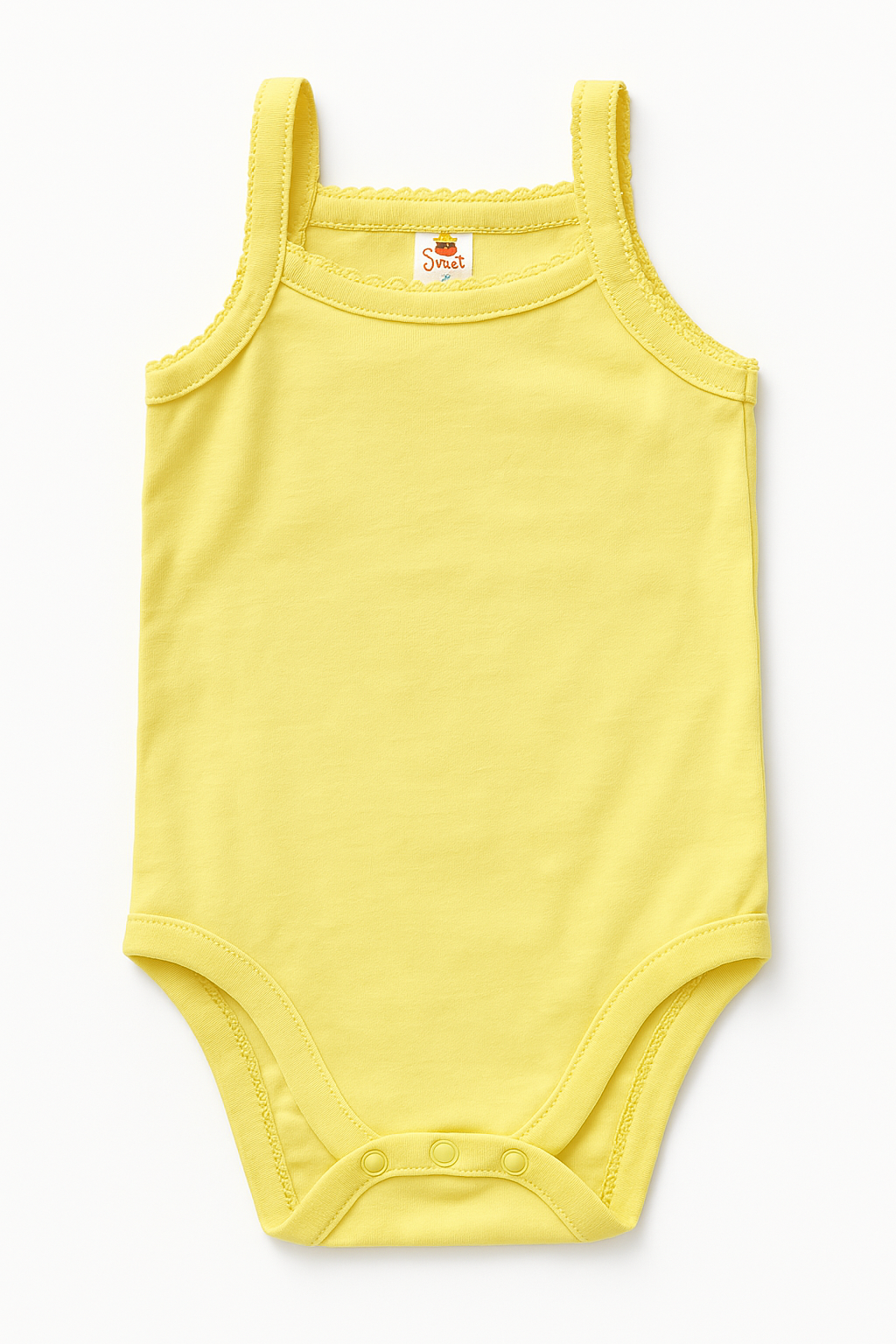 Sunshine Bright Baby Bodysuit Collection – Yellow, White, Pink & Light Blue