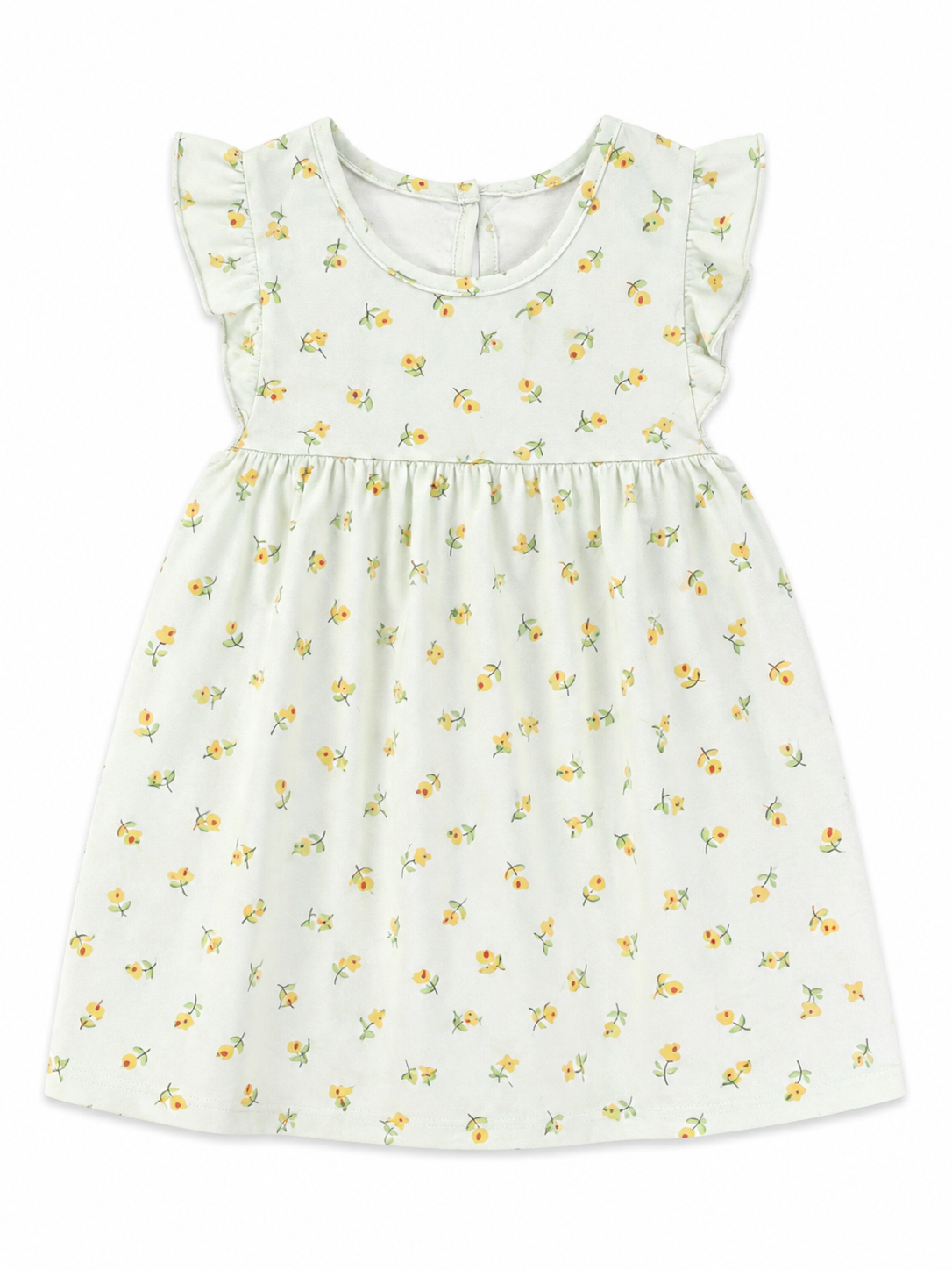 Golden Petals Twirl Dress🌼✨