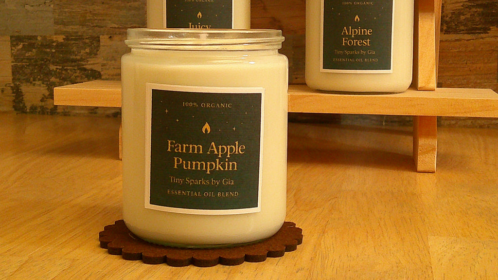 Farm Apple Pumpkin – 100% Organic Essential Oil Candle