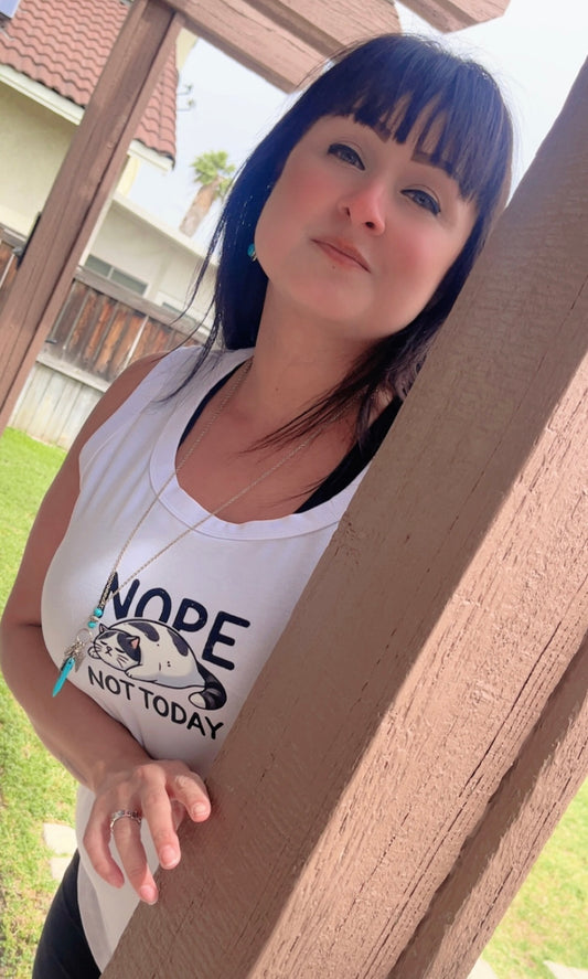 Nope Not Today – Chill Mode Tees 🐾