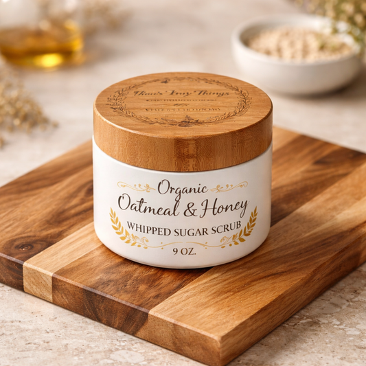 Oatmeal & Honey Whipped Glow Scrub