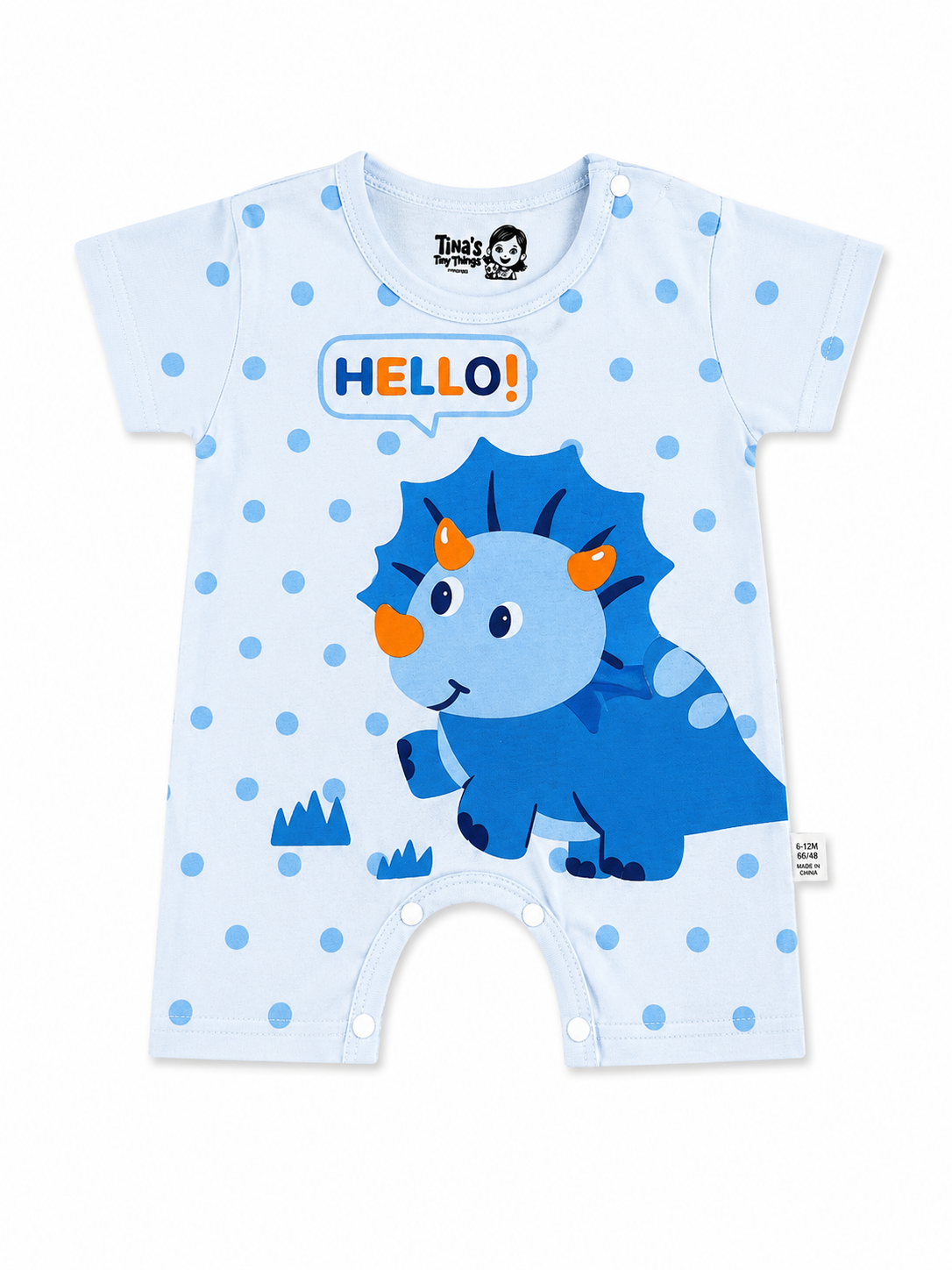 Hello Prehistoric Cutie Romper