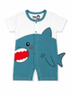 Tiny Tides Shark Romper