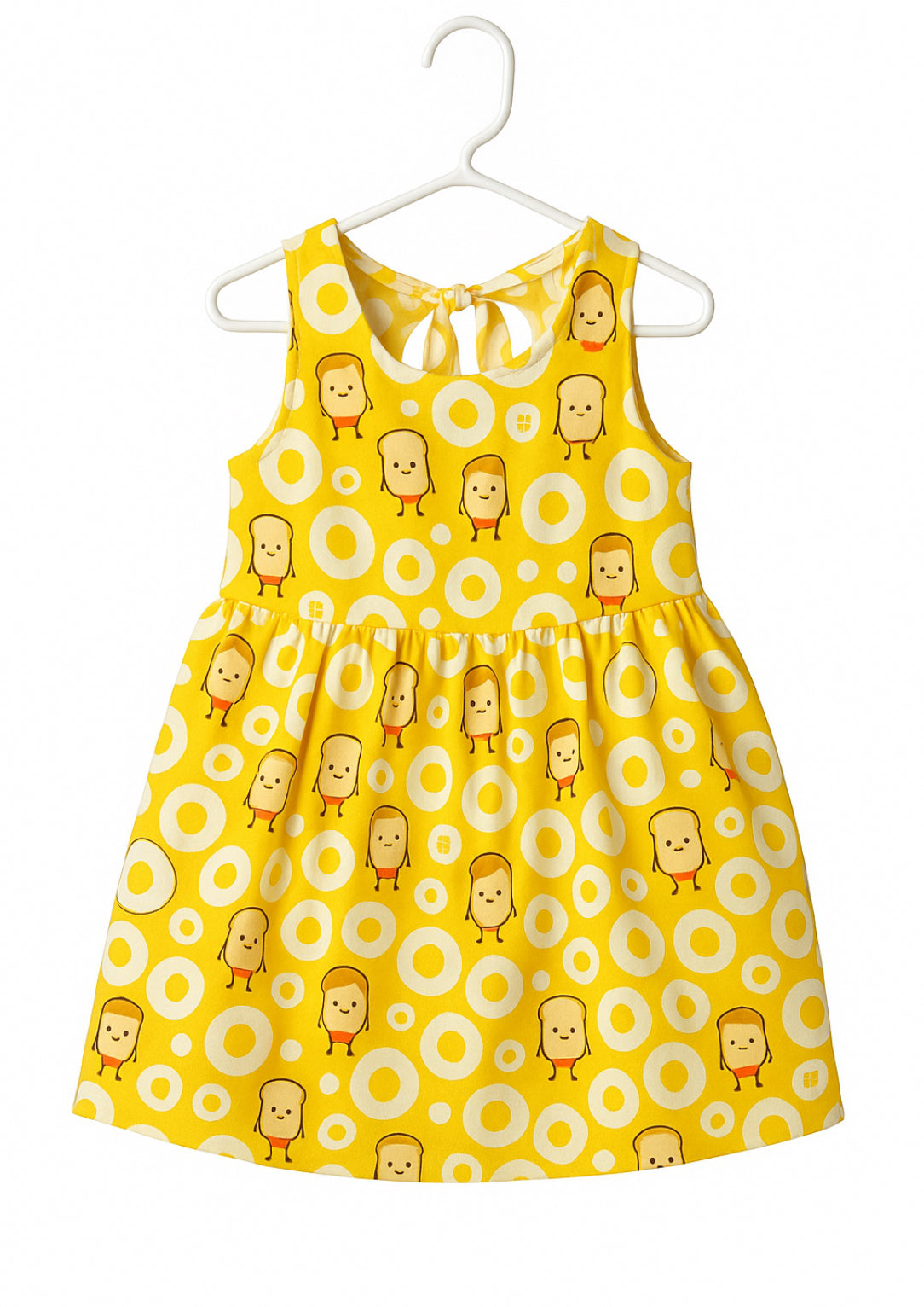 Toasty Cutie Yellow Dress – Sizes 2T to 6/7T