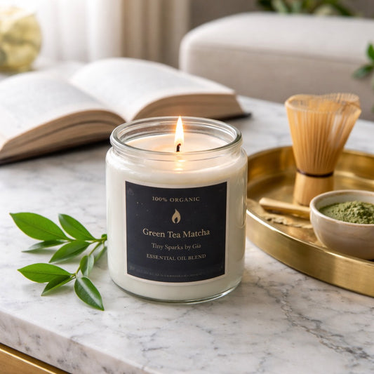 Green Tea Matcha Coconut Wax Candle