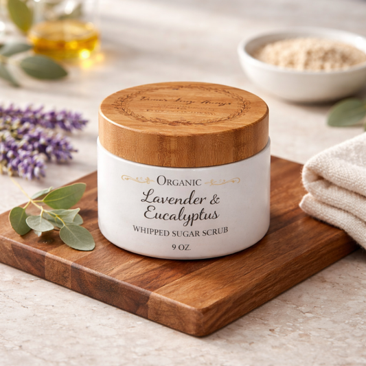 Lavender & Eucalyptus Whipped Glow Scrub