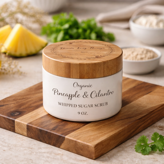 Pineapple Cilantro Whipped Glow Scrub
